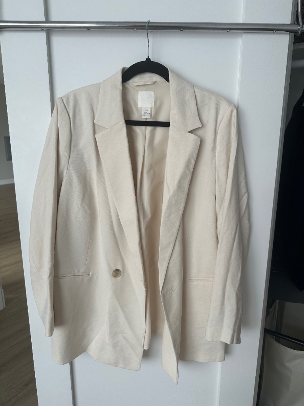 H&M Cream Blazer Size L